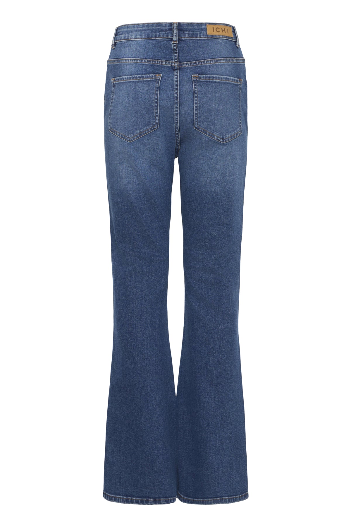 Jeans Twiggy flared HW, medium blue