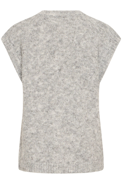 Väst Belablue, light grey melange