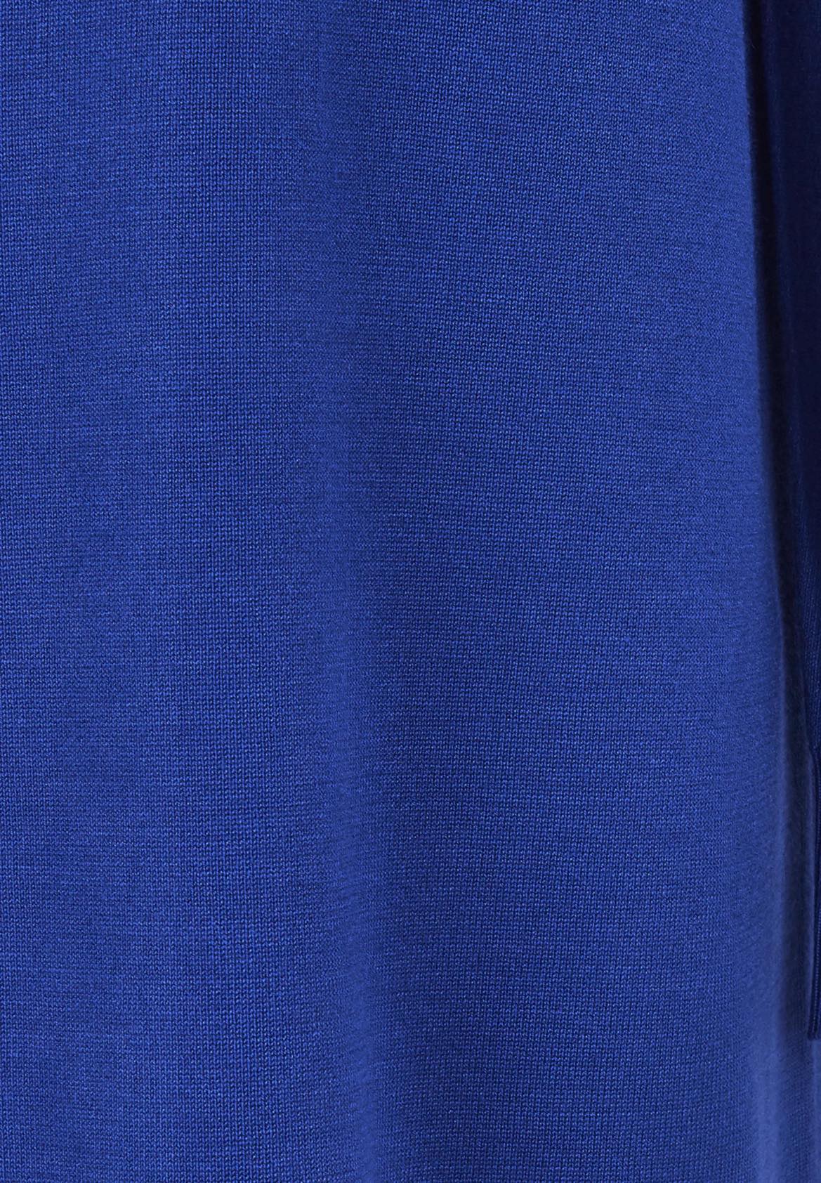 Klänning Lea v-neck, sodalite blue
