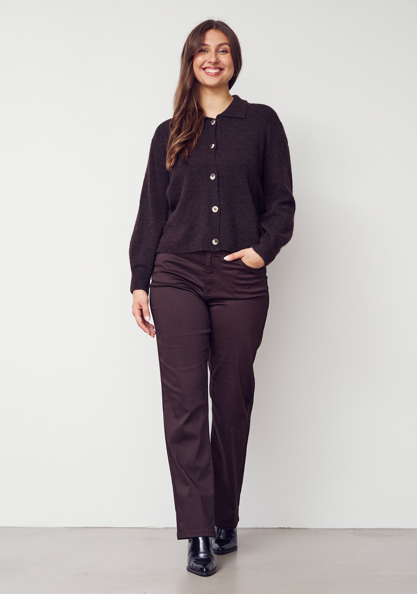 Cardigan Anna colar