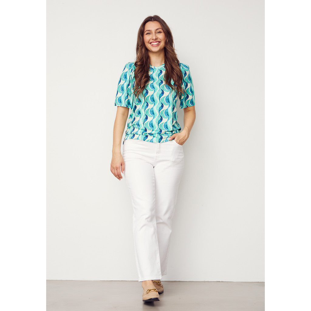 Byxa Monza twill, white