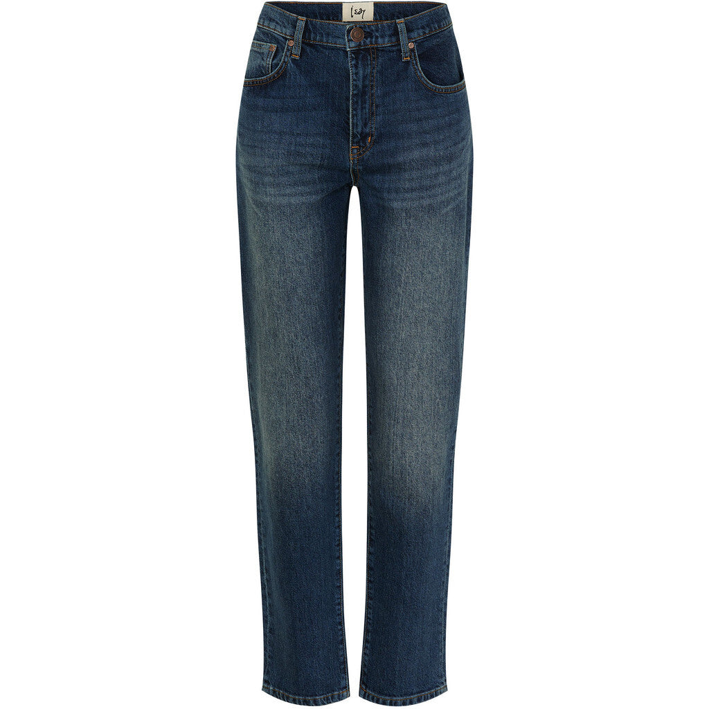Jeans Torino long, dark marble denim