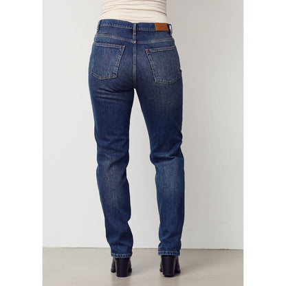Jeans Torino long, dark marble denim