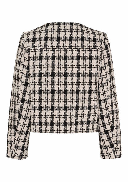 Blazer Emilie, black/cream