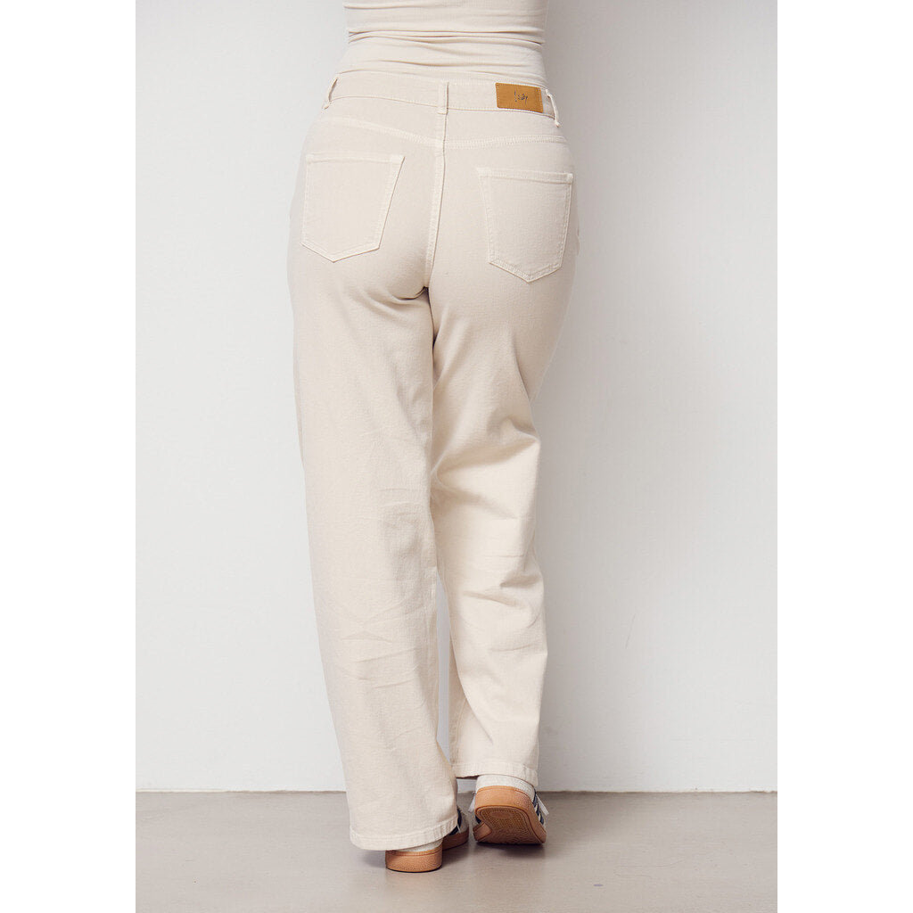 Byxa Como twill wide, desert