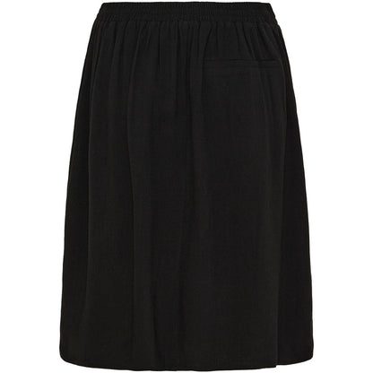 Kjol Pearl short, black