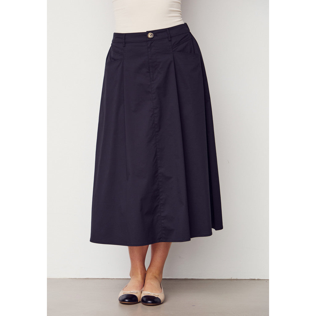 Kjol Sigga long, black