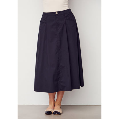 Kjol Sigga long, black
