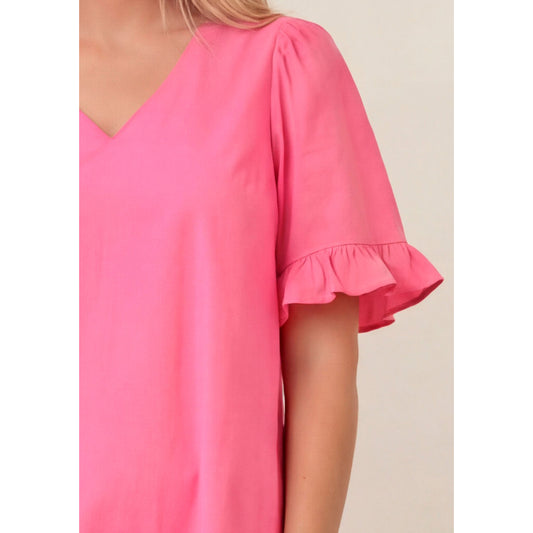 Klänning Sigga Flounce