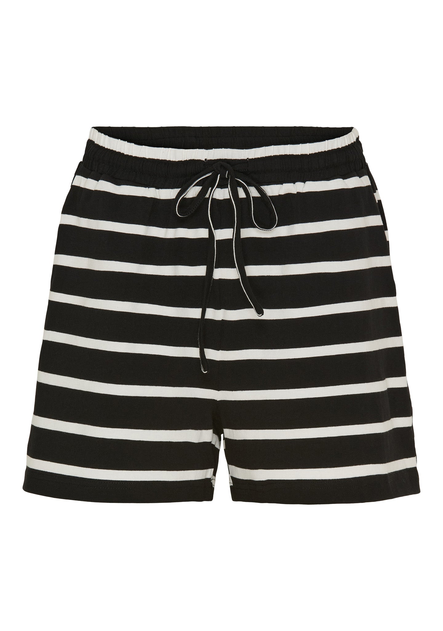 Shorts Hanna, black/broken white