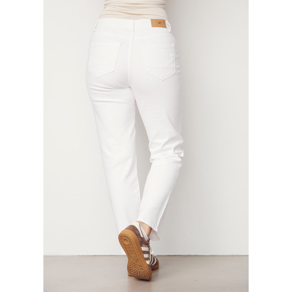 Byxa Monza twill, white