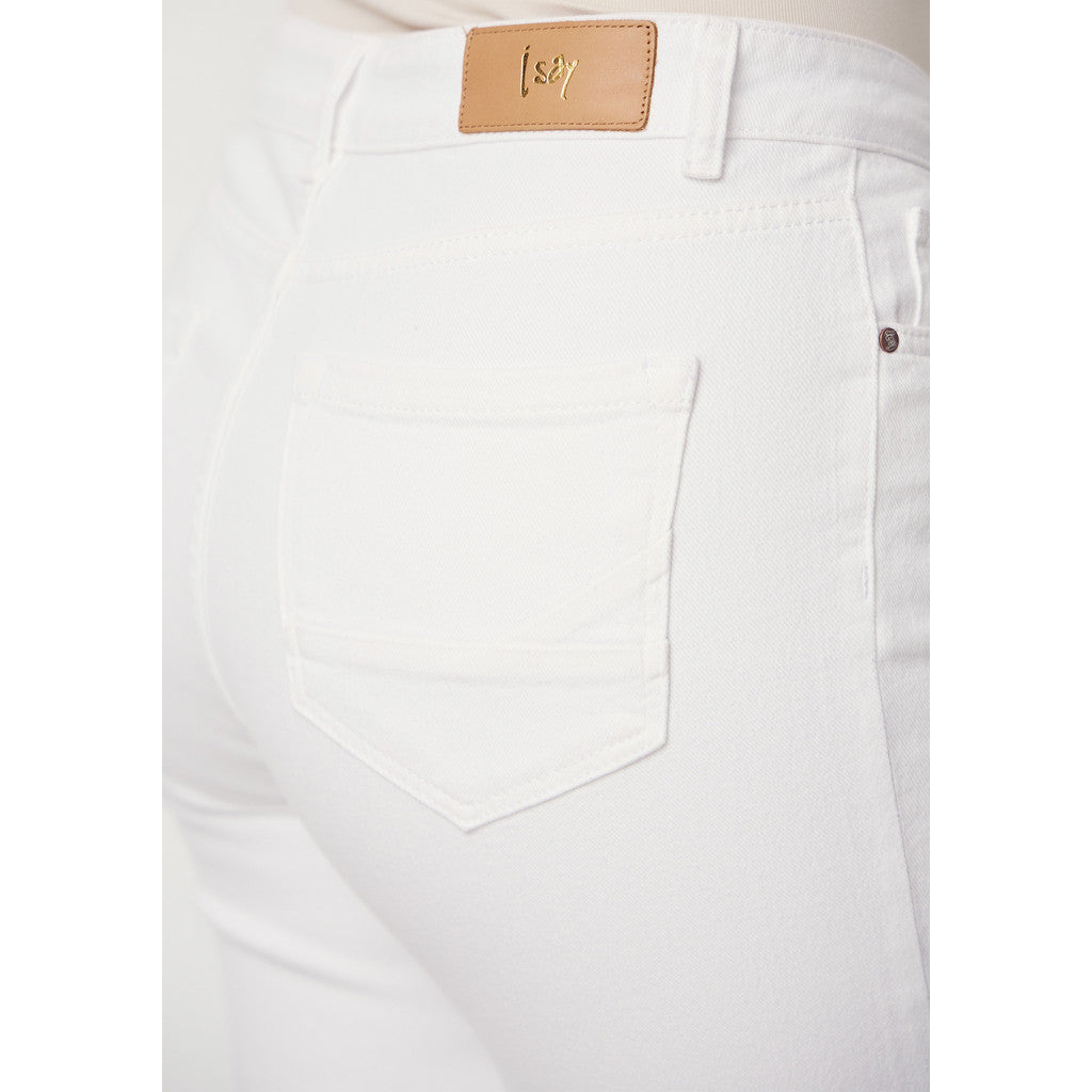 Byxa Monza twill, white
