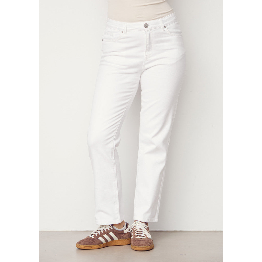 Byxa Monza twill, white