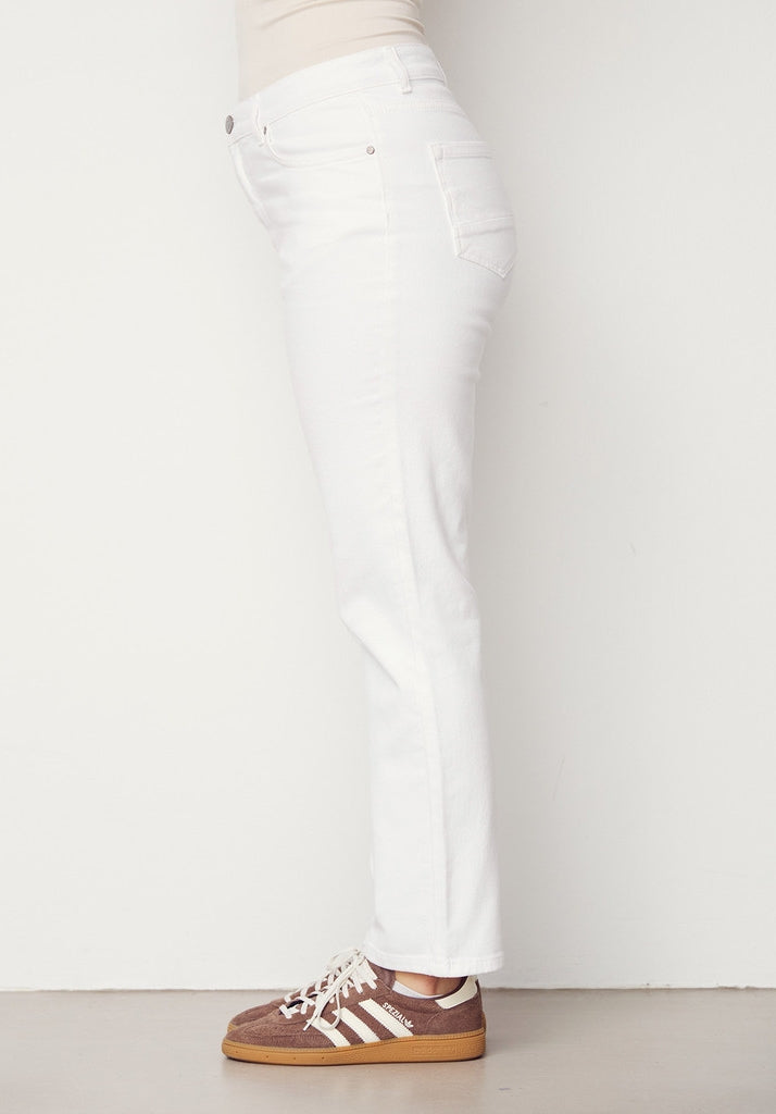 Byxa Monza twill, white