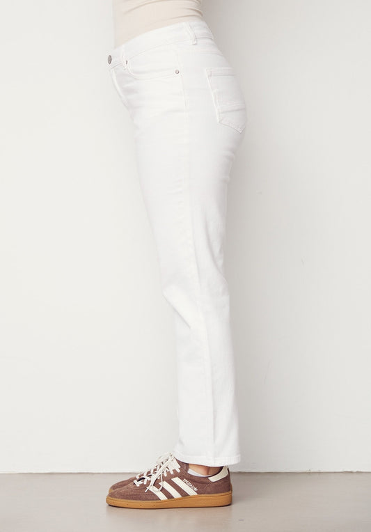 Byxa Monza twill, white