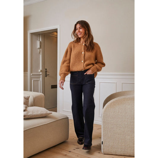 Jeans Bologna New, unwashed denim