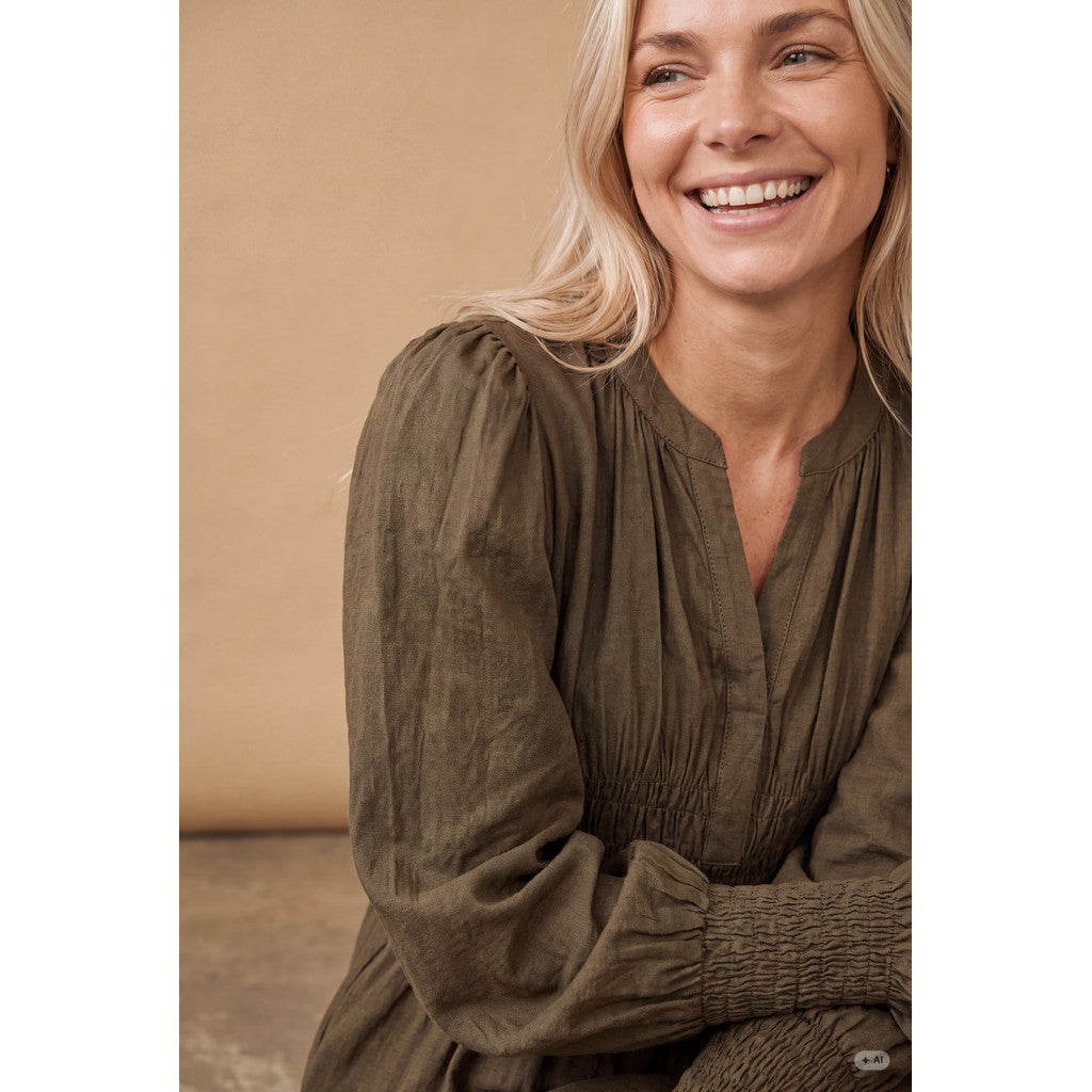 Klänning Ane v-neck