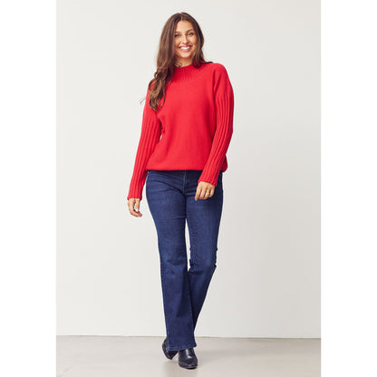 Tröja Kaddy, winter white melange