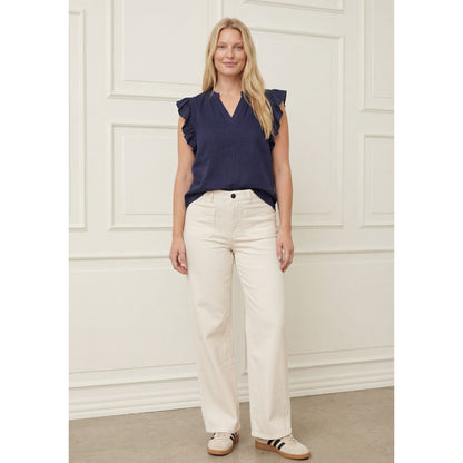 Topp Pearl Flounce