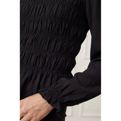 Blus Noel Smock