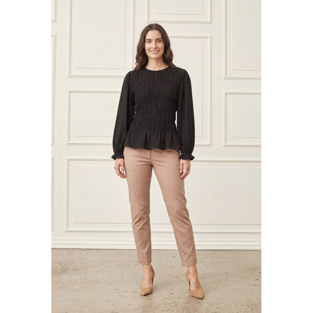 Blus Noel Smock