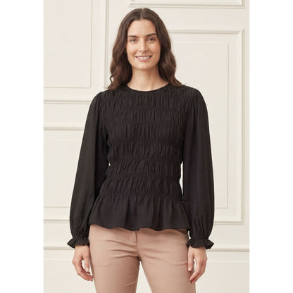 Blus Noel Smock