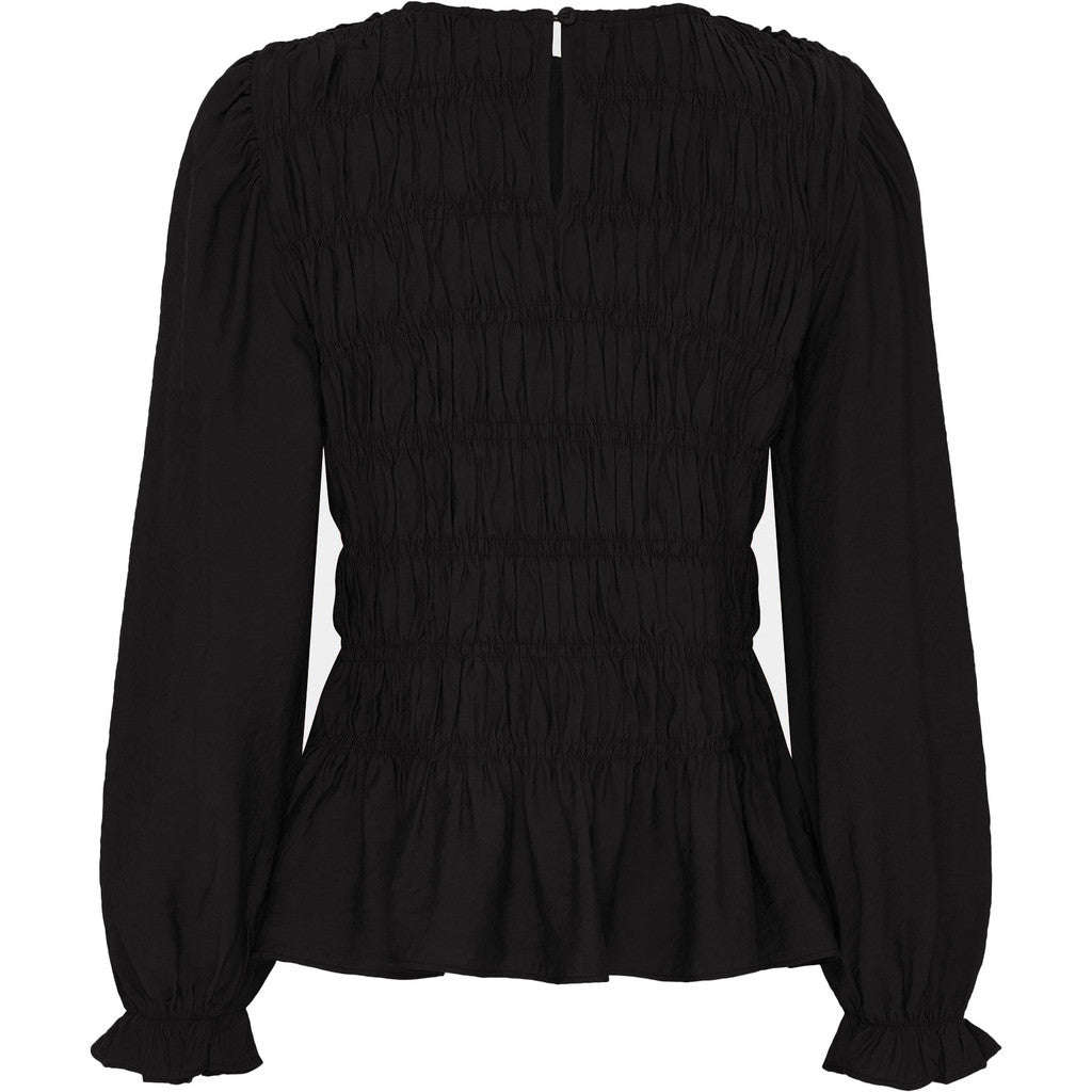 Blus Noel Smock