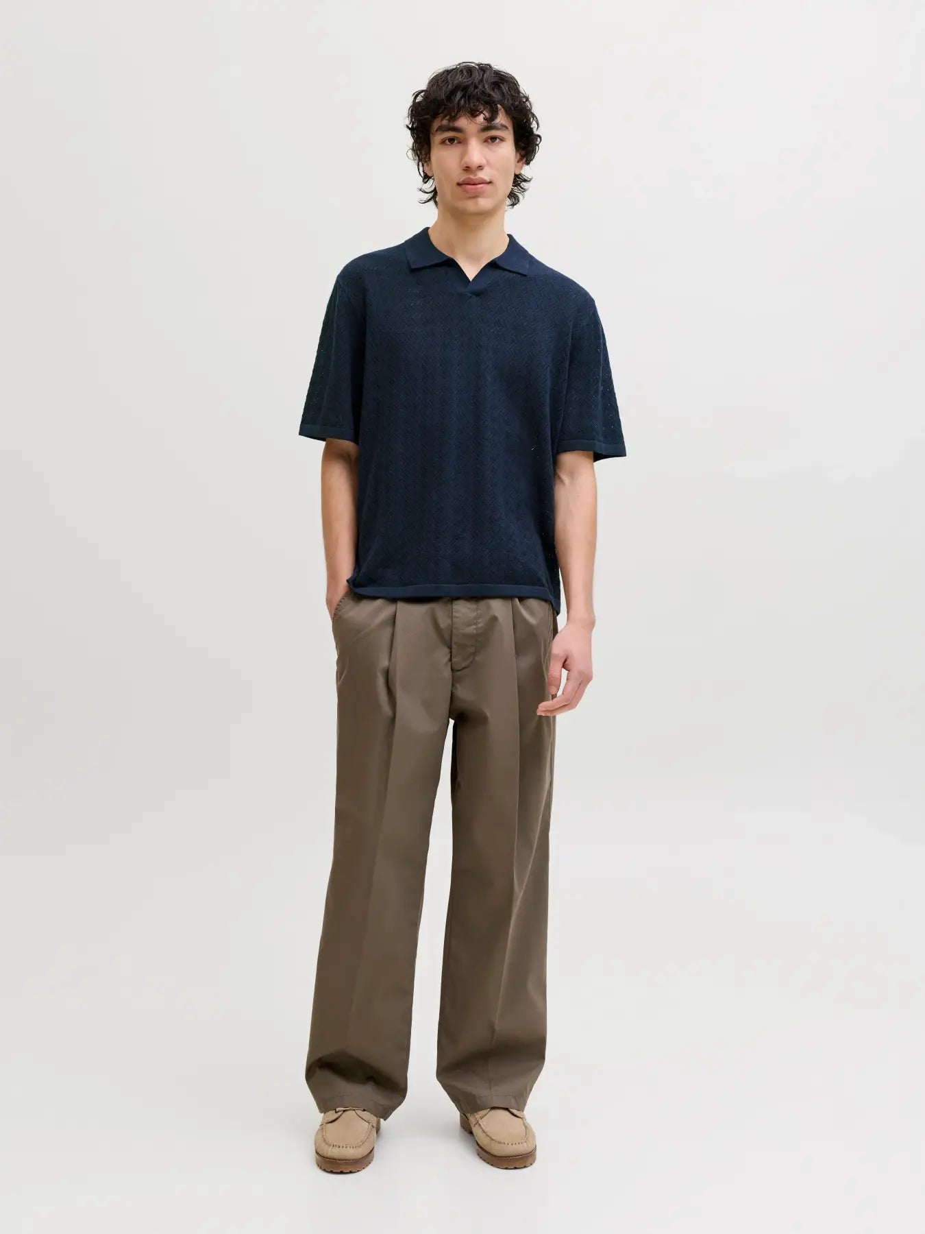 Polo Tyler knit split