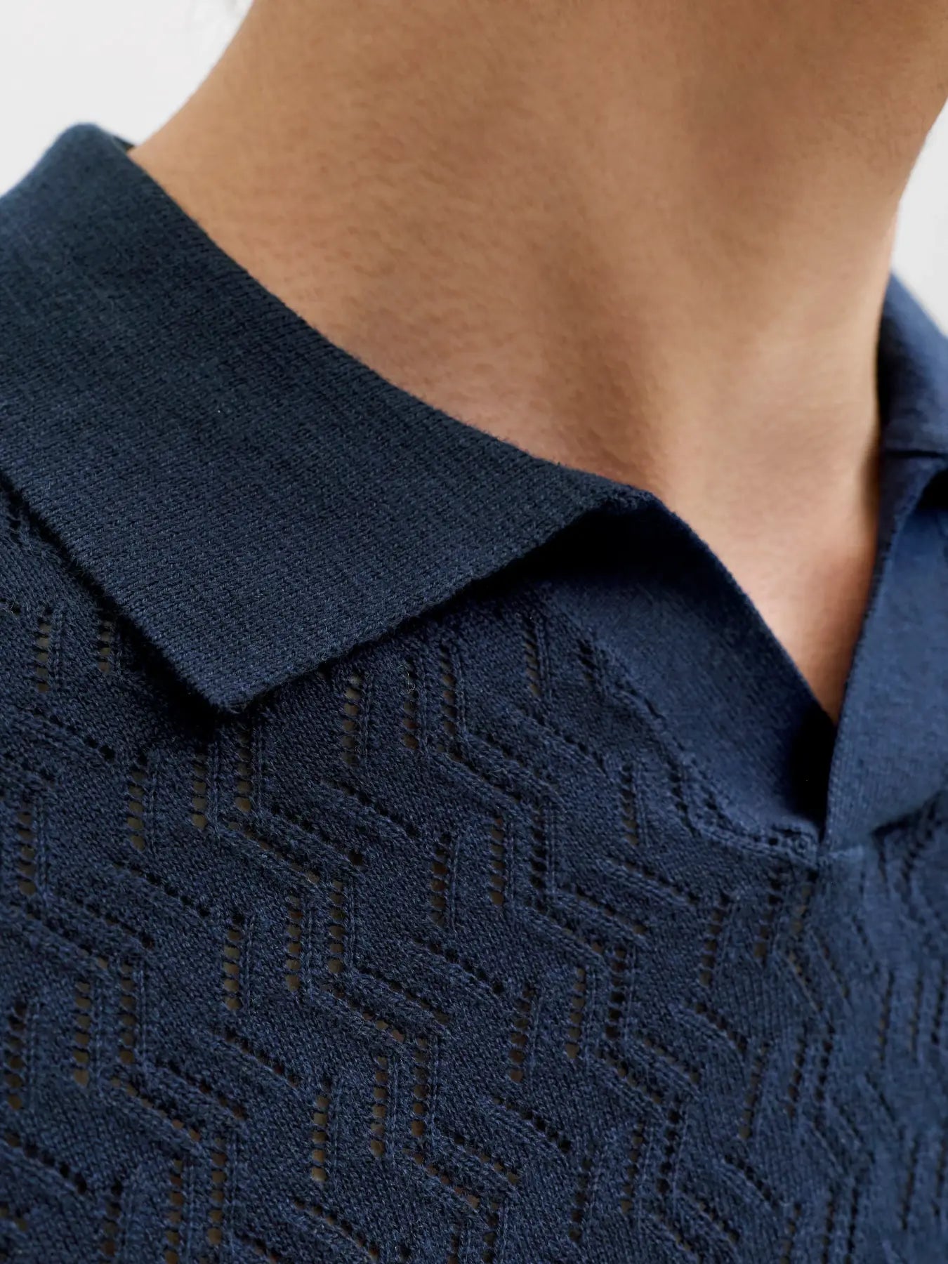 Polo Tyler knit split
