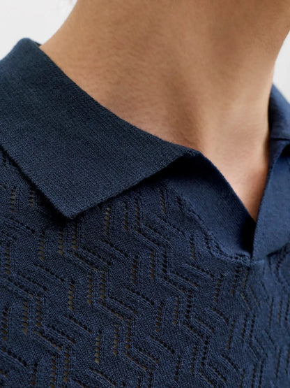 Polo Tyler knit split