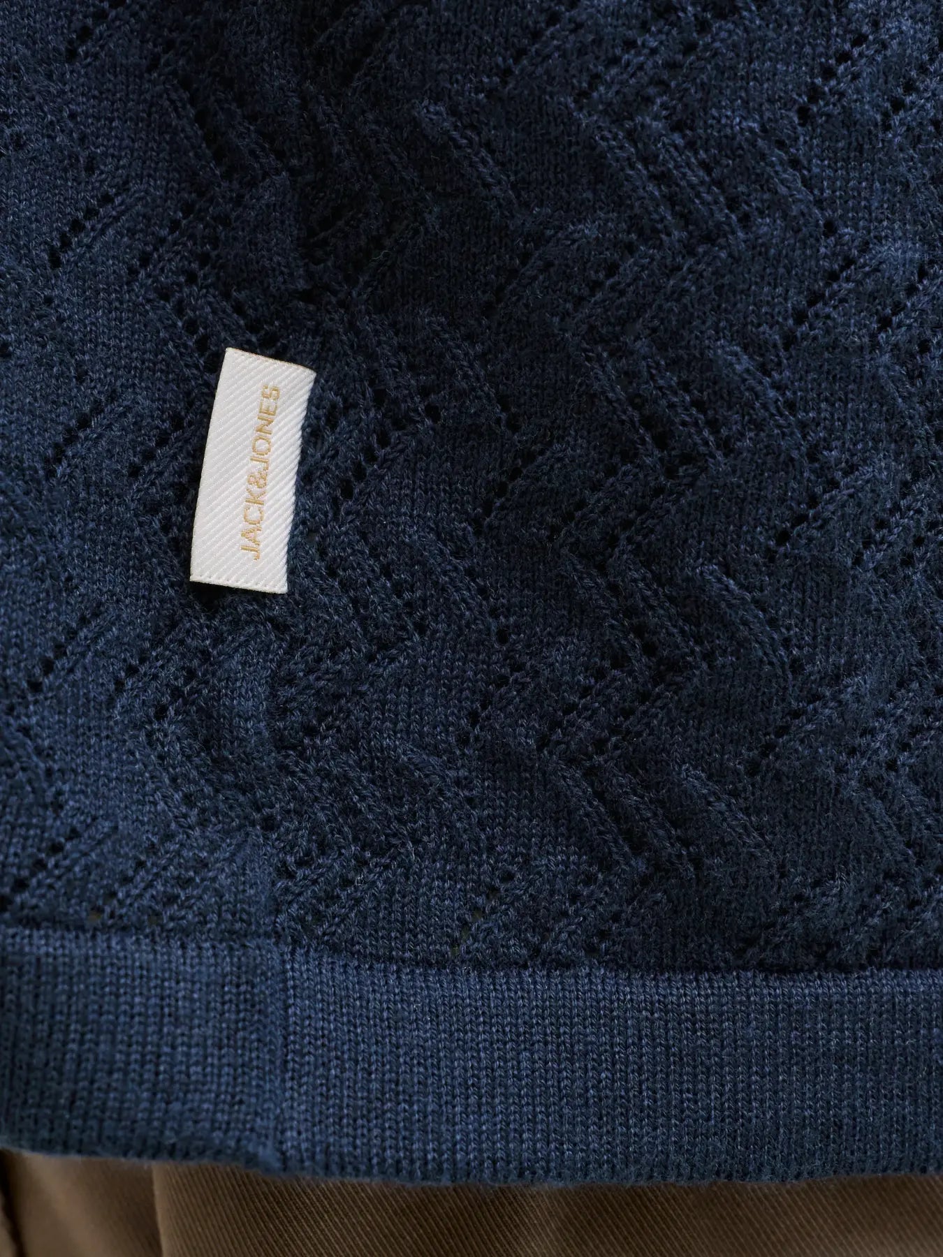 Polo Tyler knit split