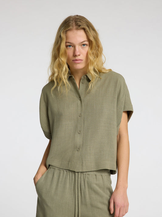 Skjorta Viva ss cropped