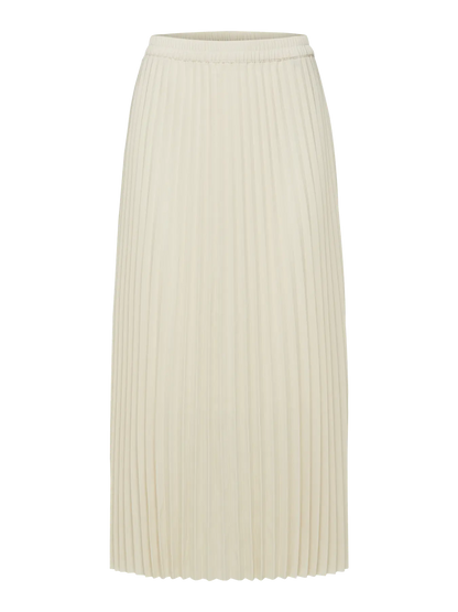 Plisserad kjol Alexis, black