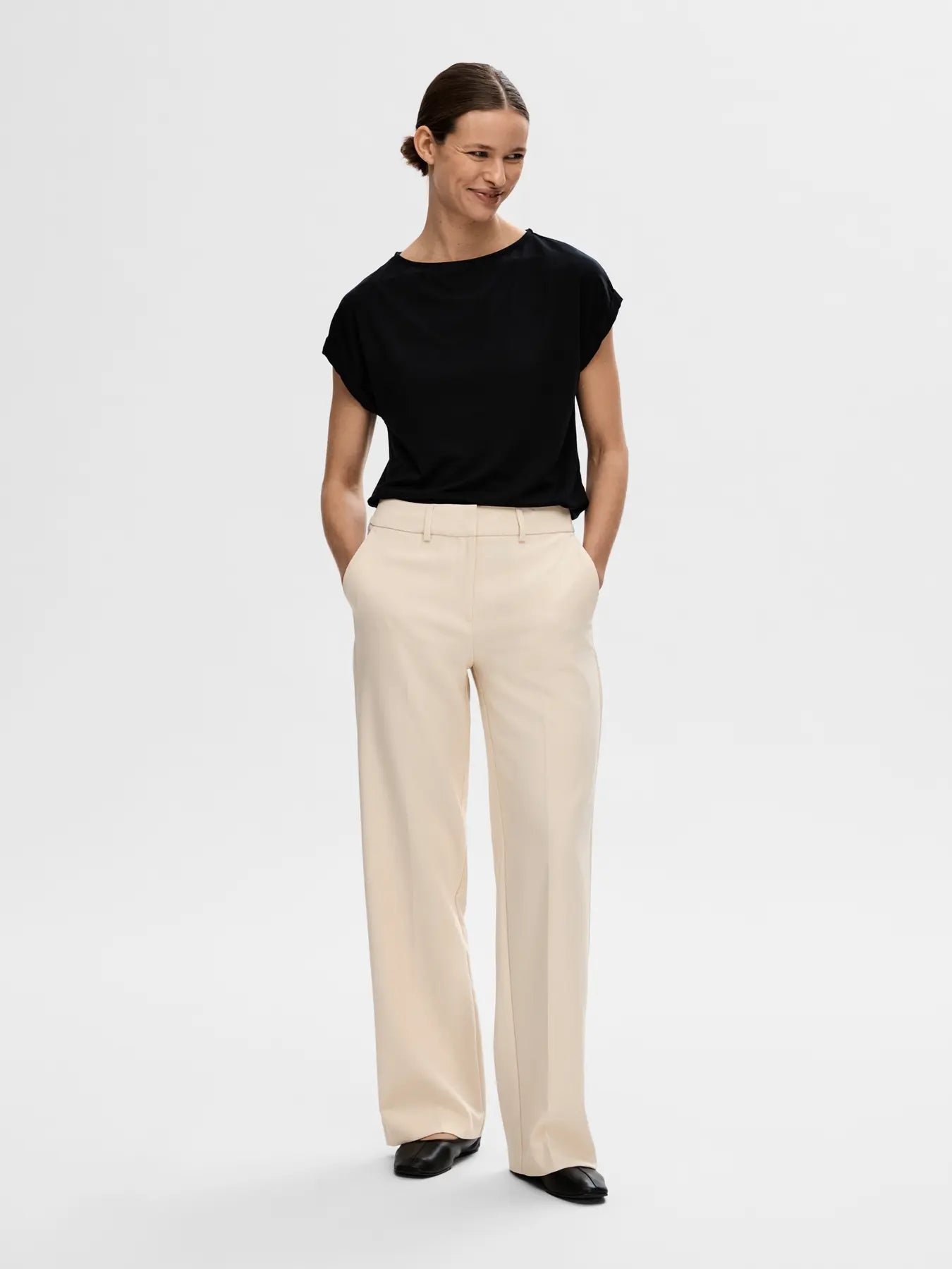 T-shirt Bellis Boat Neck