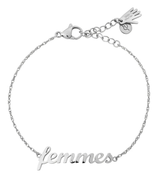Femme bracelet, steel
