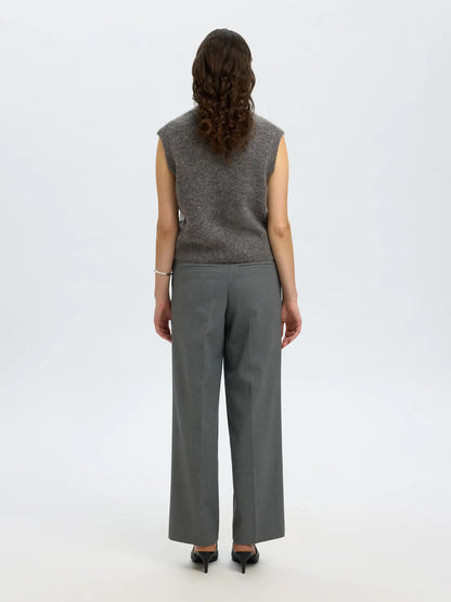 Väst Lulu button o-neck