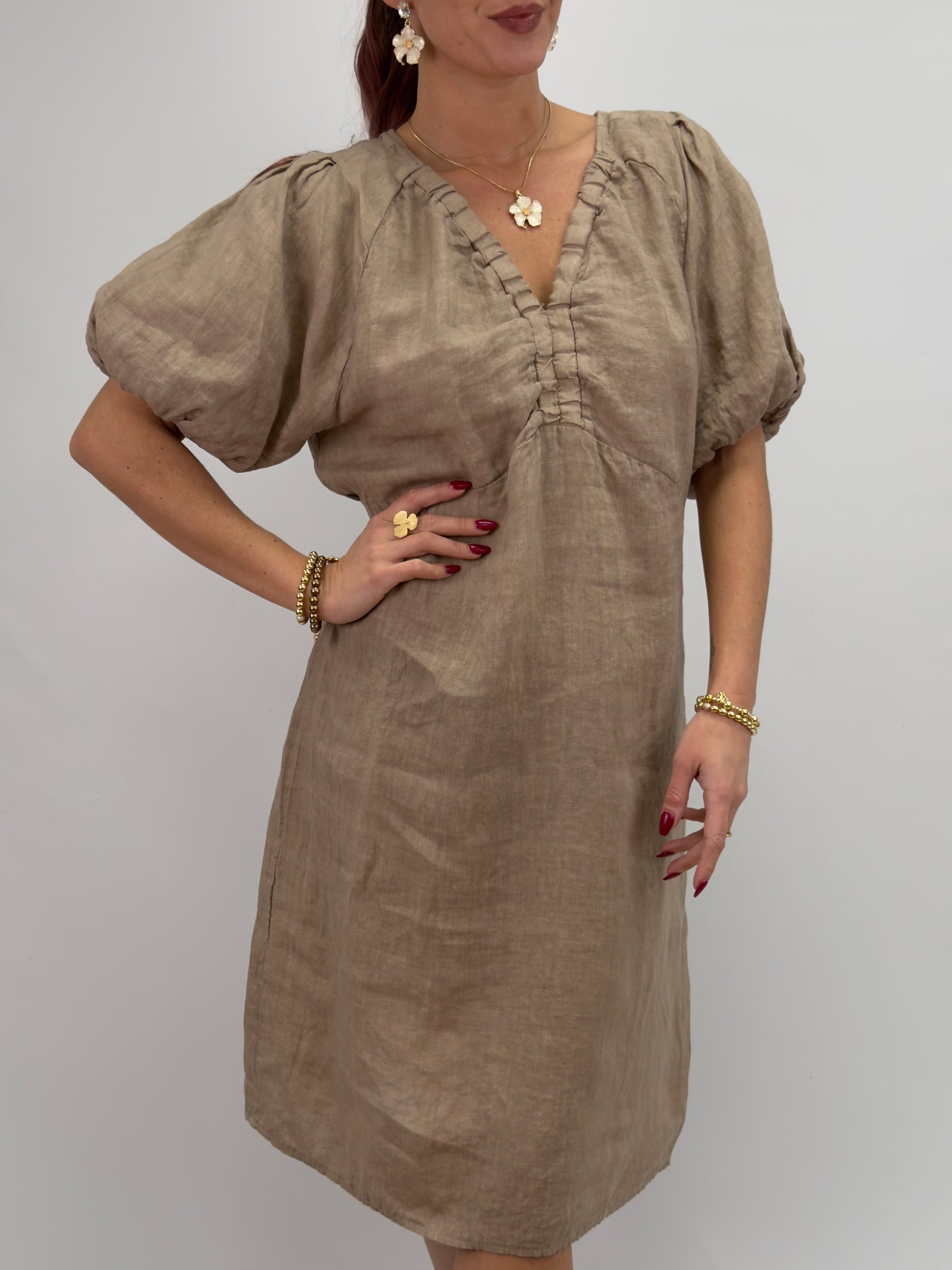 Linneklänning Majken