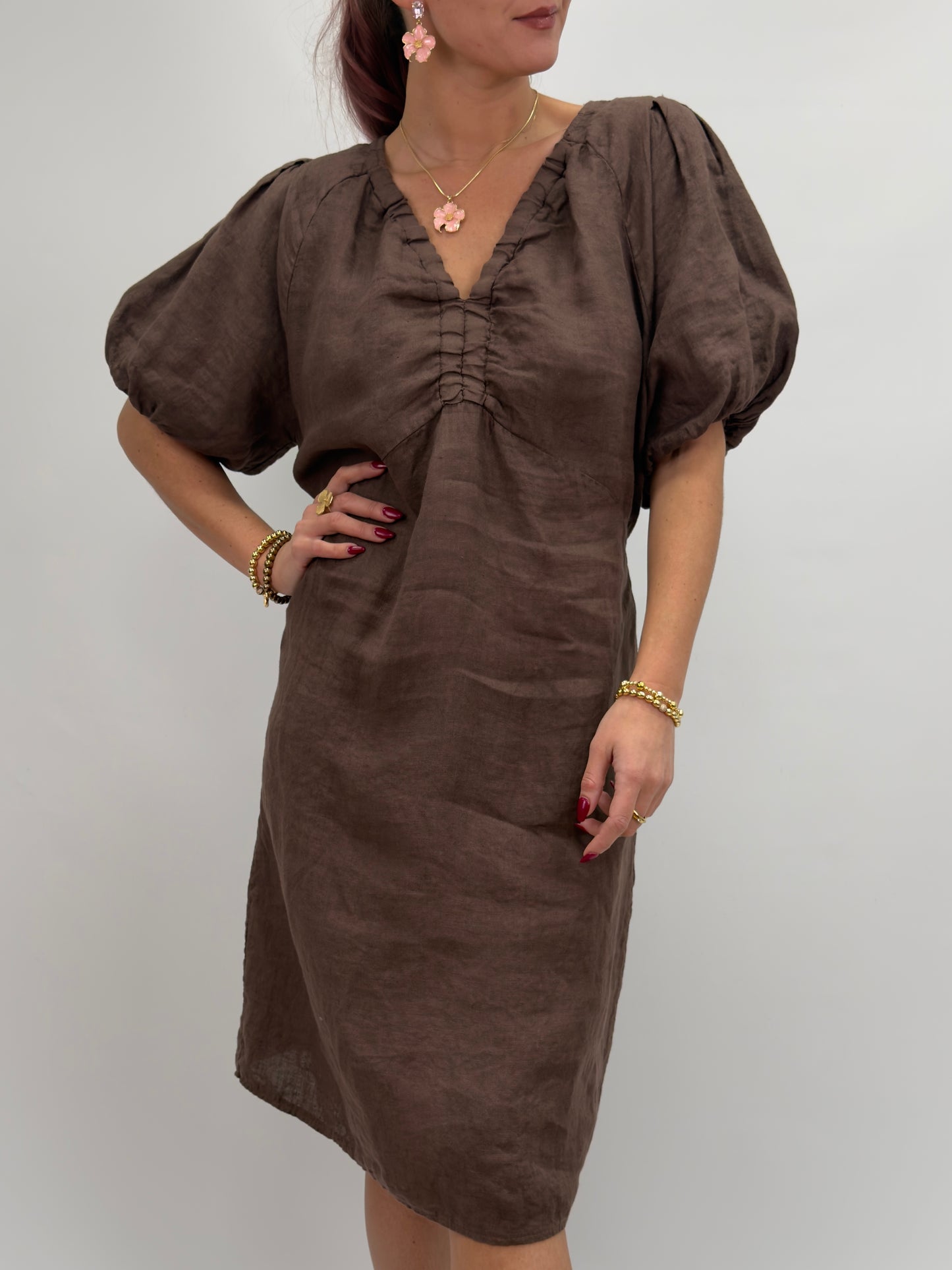 Linneklänning Majken