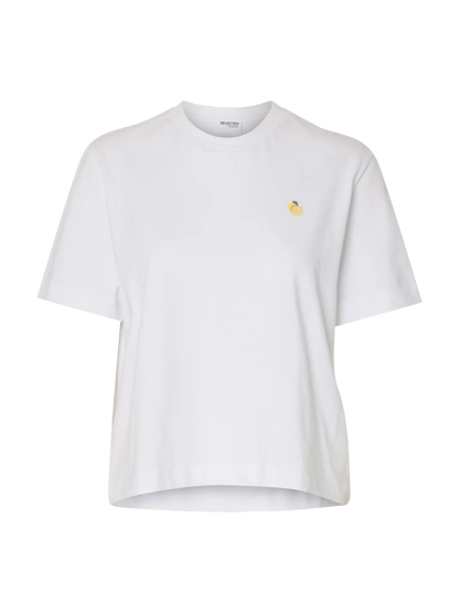 T-shirt Ella emb. boxy