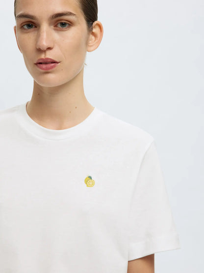 T-shirt Ella emb. boxy