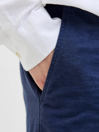 Shorts Ace Summer linen, night sky