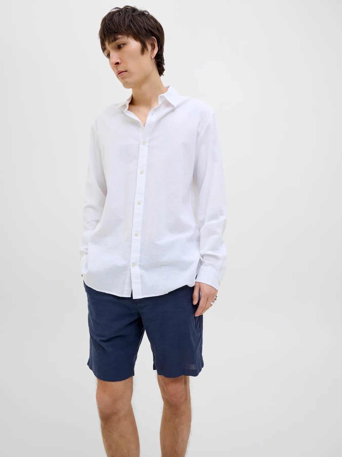 Shorts Ace Summer linen, night sky
