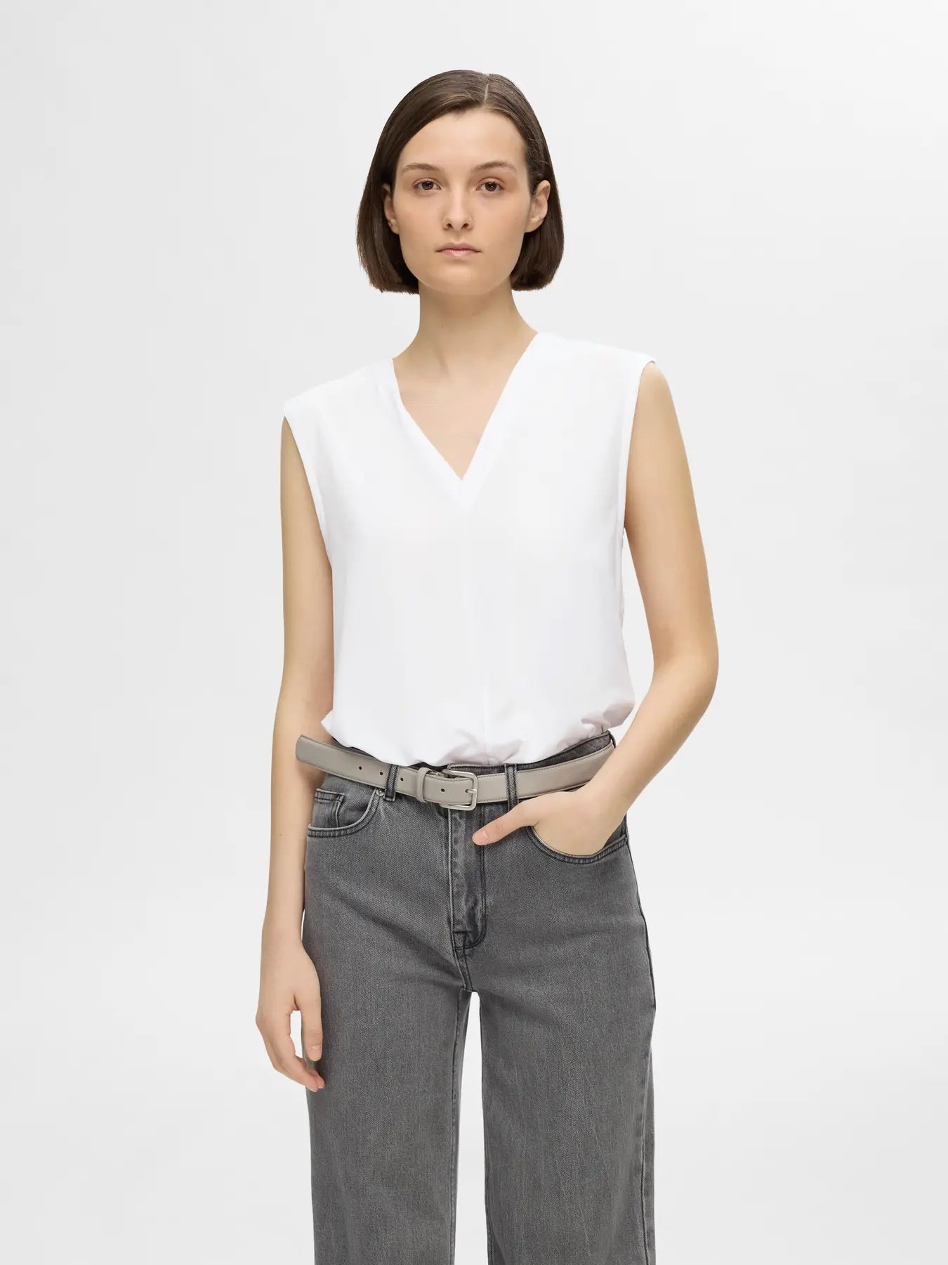 Topp Berta Bellis v-neck