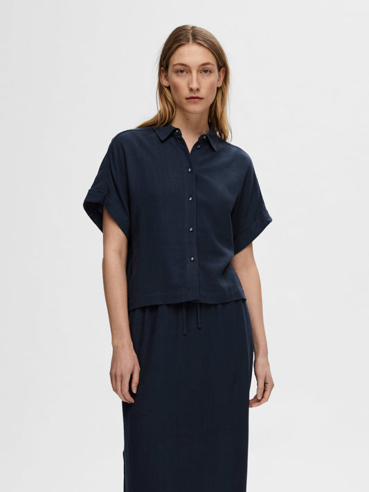Skjorta Viva ss cropped