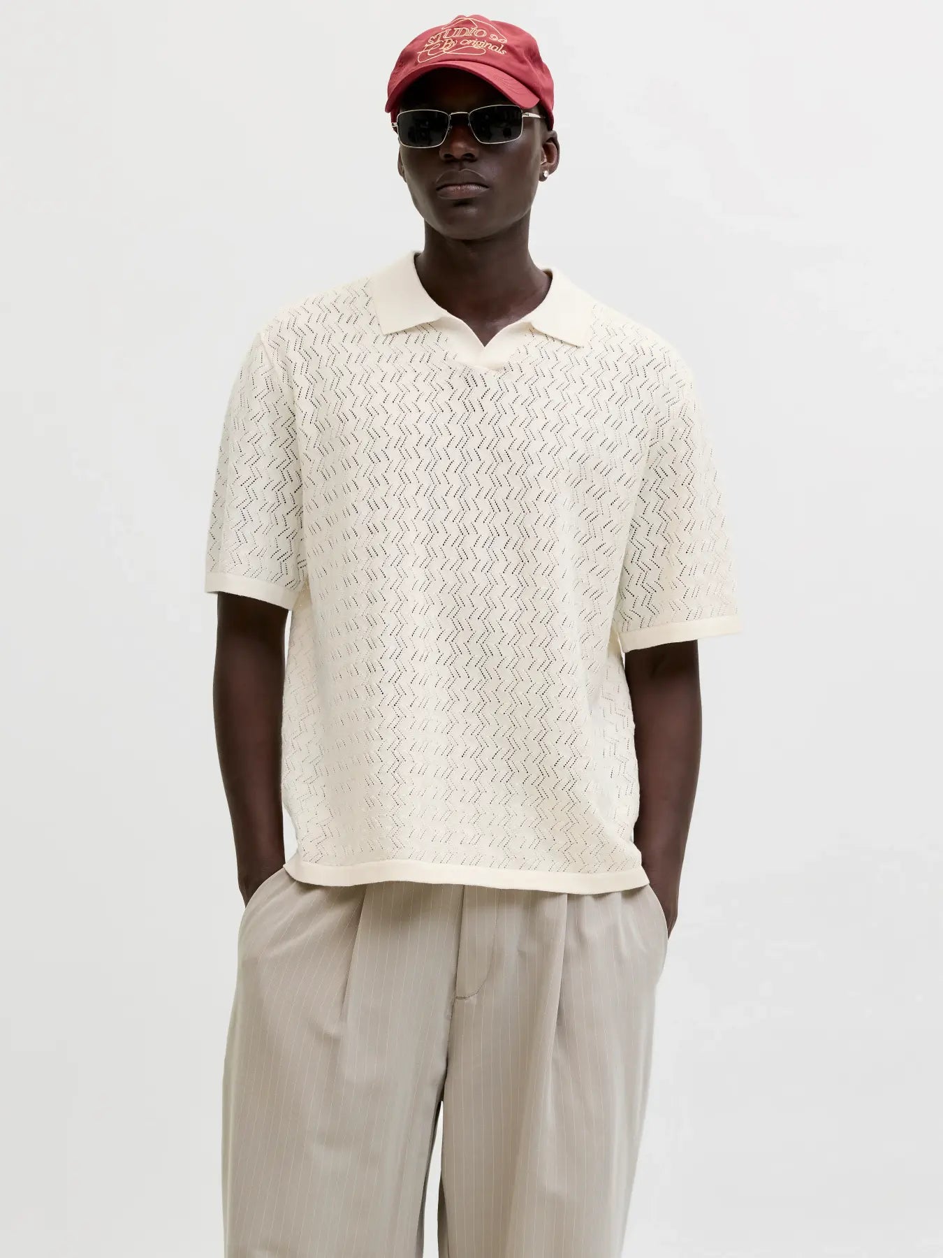 Polo Tyler knit split