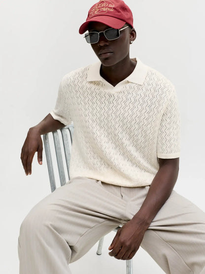 Polo Tyler knit split