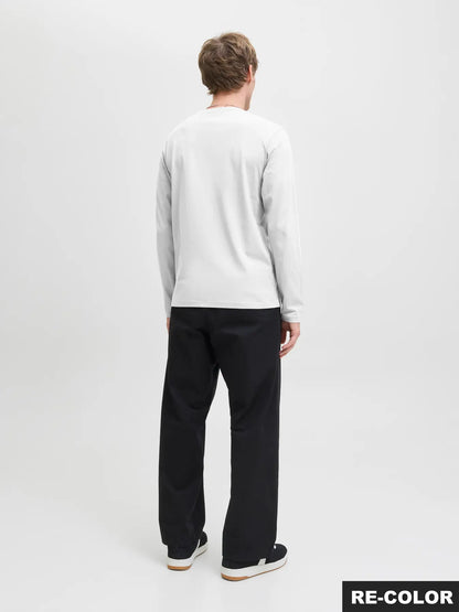 Långärmad t-shirt Organic basic o-neck