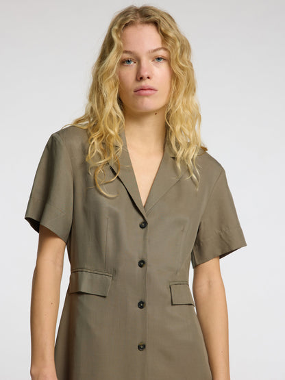 Klänning Natuk ankle, vetiver