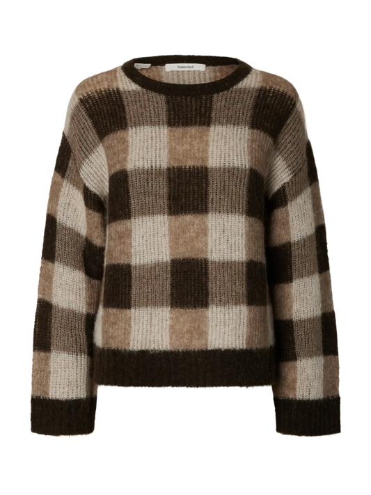 Tröja Lulu loose check