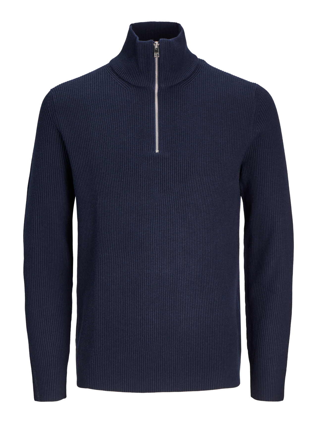 Tröja Perfect knit half zip, sky captain